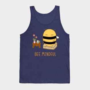 Bee Mindful - Midnight Blue Tank Top